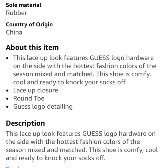 Guess Sneakers in Black size 9 - Picture 5 of 7